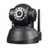 Camera Robô Robot CFTV IP Wi-Fi Infravermelho PanTilt e Controle Via Internet RM383